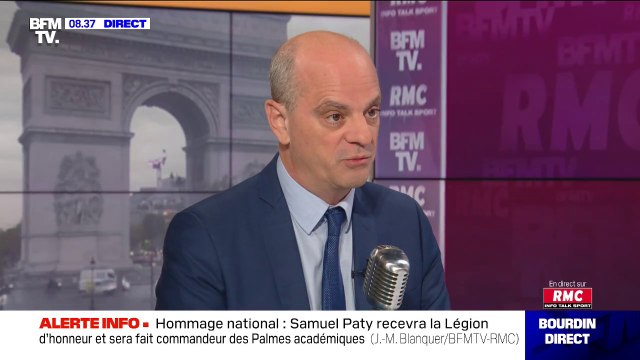 Jean-Michel Blanquer: les enseignants ne doivent pas s'autocensurer