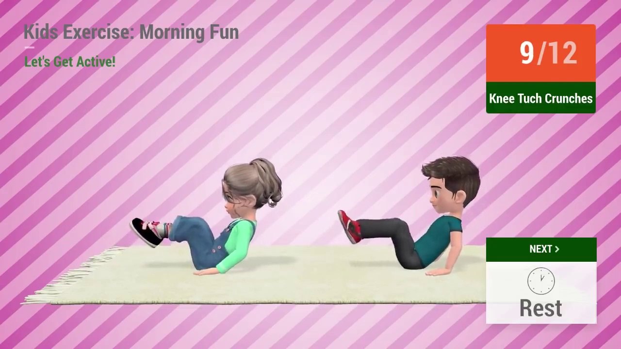 12 Min Kids Exercise : Morning Fun (Let s Get Active!)