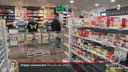 Grippe saisonnière : la France fait face à des pénuries temporaires