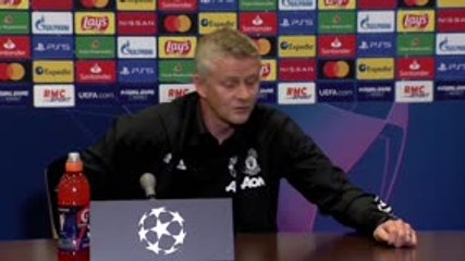 Groupe H - Solskjaer : "Il faut laisser du temps à Cavani"