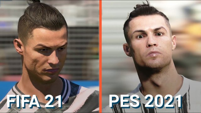 BENZEMA, MBAPPÉ, MESSI... Ont-ils un visage plus réussi sur FIFA 21 ou sur PES ? Comparatif !