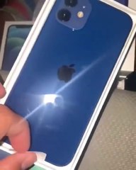 iPhone 12 Blue unboxing.