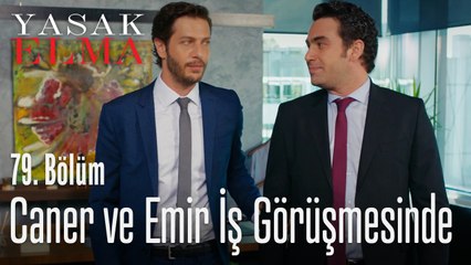 Caner ve Emir iş görüşmesinde -  Yasak Elma 79. Bölüm