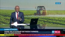 Tense relations between farmers and farmworkers