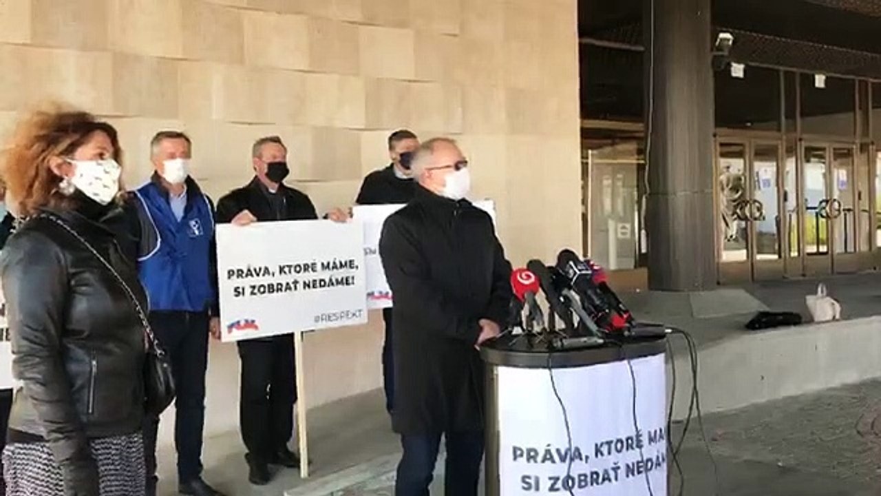 ZÁZNAM: TK Konfederácie odborových zväzov