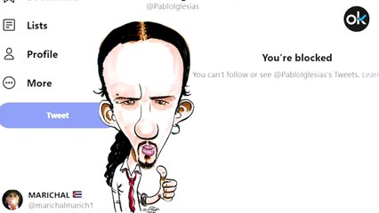 El rapero Marichal desenmascara la censura de Iglesias en Twitter: “El hijo del terrorista se siente tocado”