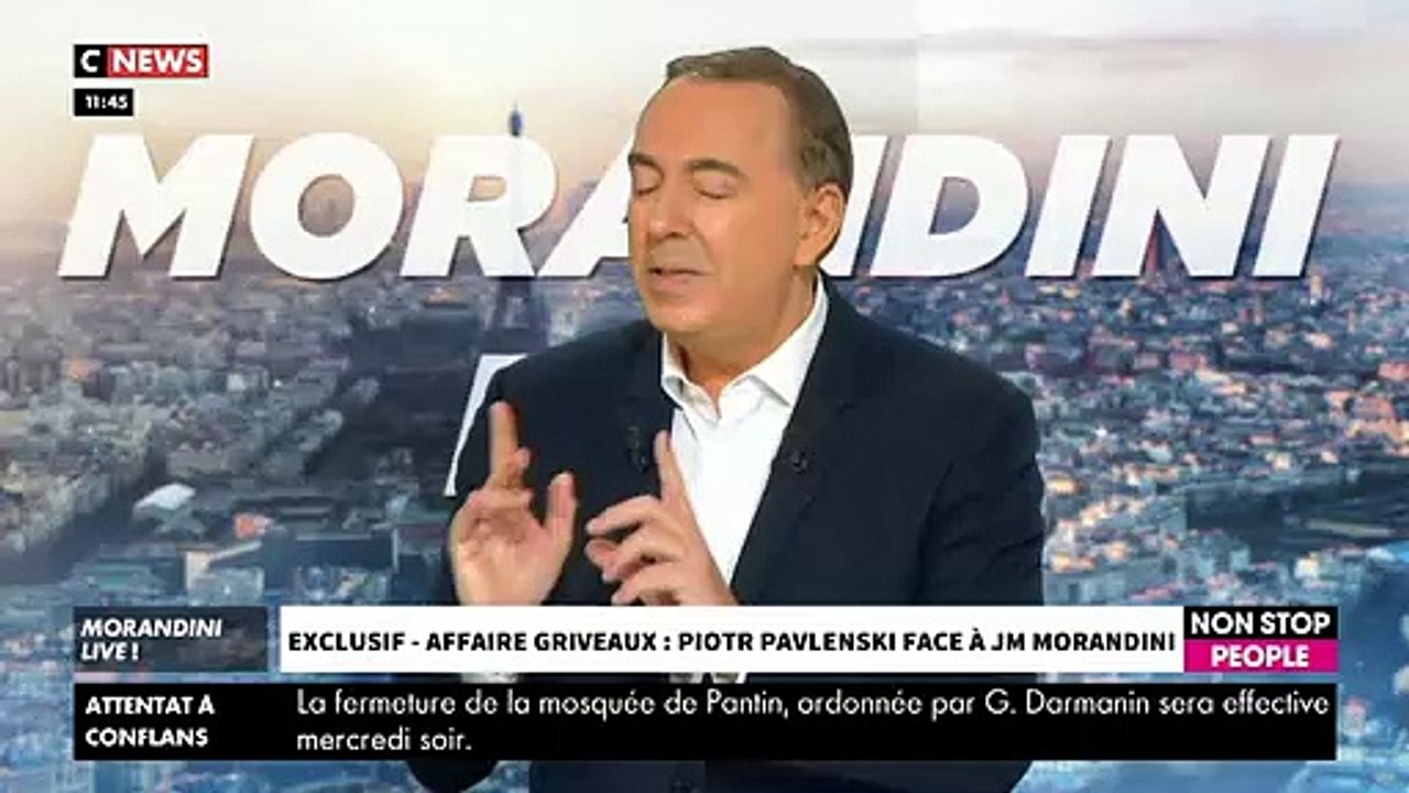 EXCLU - Piotr Pavlenski n'apprécie pas que Jean-Marc Morandini lui affirme que "quand on est accueilli dans un pays comme la France, on se tient tranquille" - VIDEO