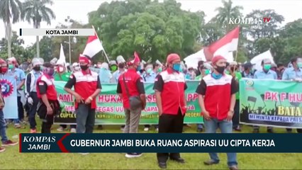 Gubernur Jambi Buka Ruang Aspirasi UU Cipta Kerja