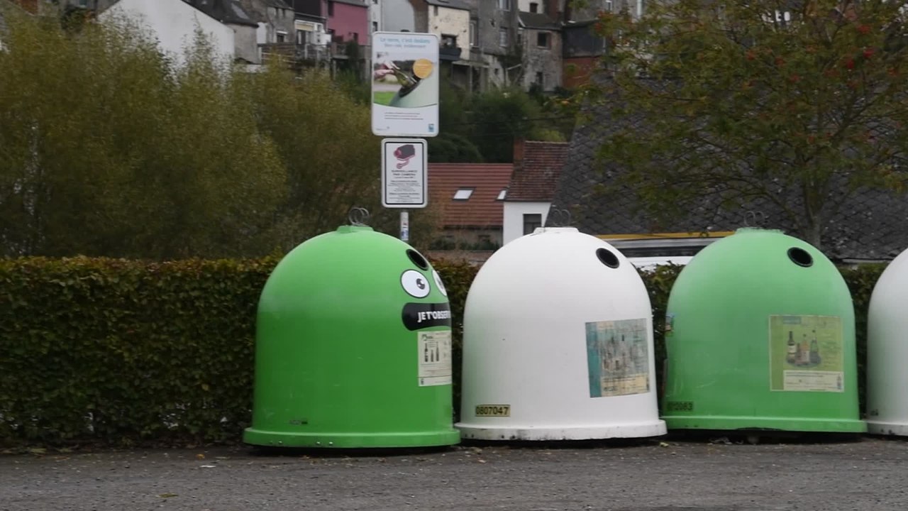 Walcourt: des caméras de surveillances installées aux bulles à verres