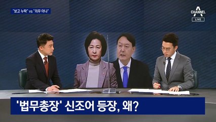 ‘수사지휘권 발동’ 놓고…윤석열 총장에 사전 통보?