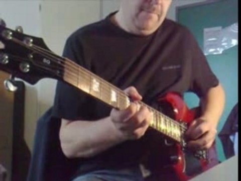 Nawak - Impro Angus Young, avec une Epiphone G400 cherry
