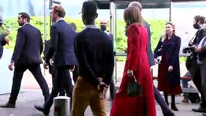 Duke and Duchess of Cambridge view Hold Still exhibit