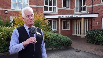 Gerard helps keep the spirits up of Burnley care home residents