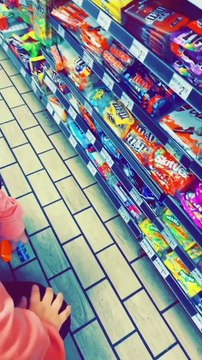 Cashier Restocks Freezer With Melted Ice Creams