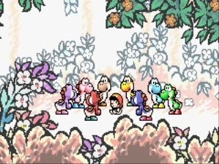 Yoshi island intro