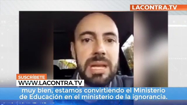 No dejéis ideologizar a vuestros hijos, la ministra Celaá debe dimitir pide un padre de familia