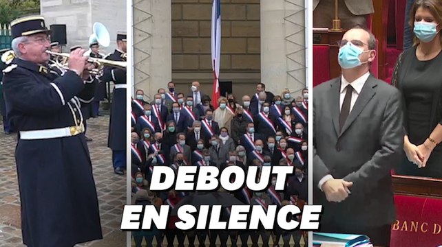 Hommage à Samuel Paty: plus de 300 députés observent une minute de silence