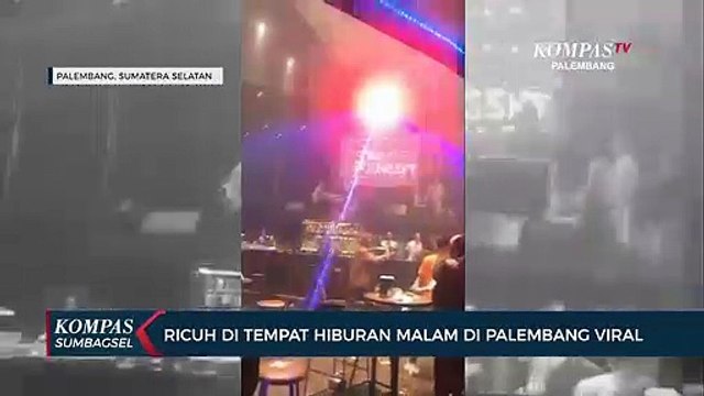 Ricuh Di Tempat Hiburan Malam Di Palembang Viral!!