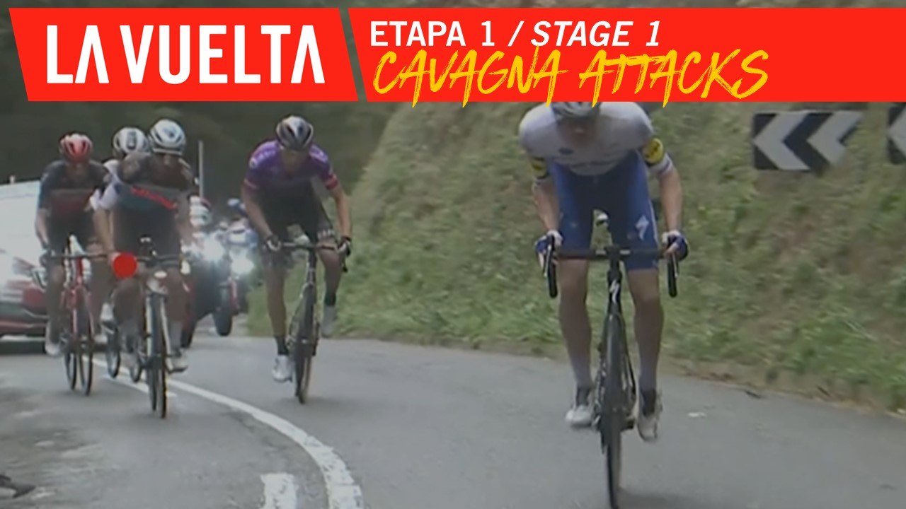 Cavagna attacks - Étape 1 / Stage 1 | La Vuelta 20