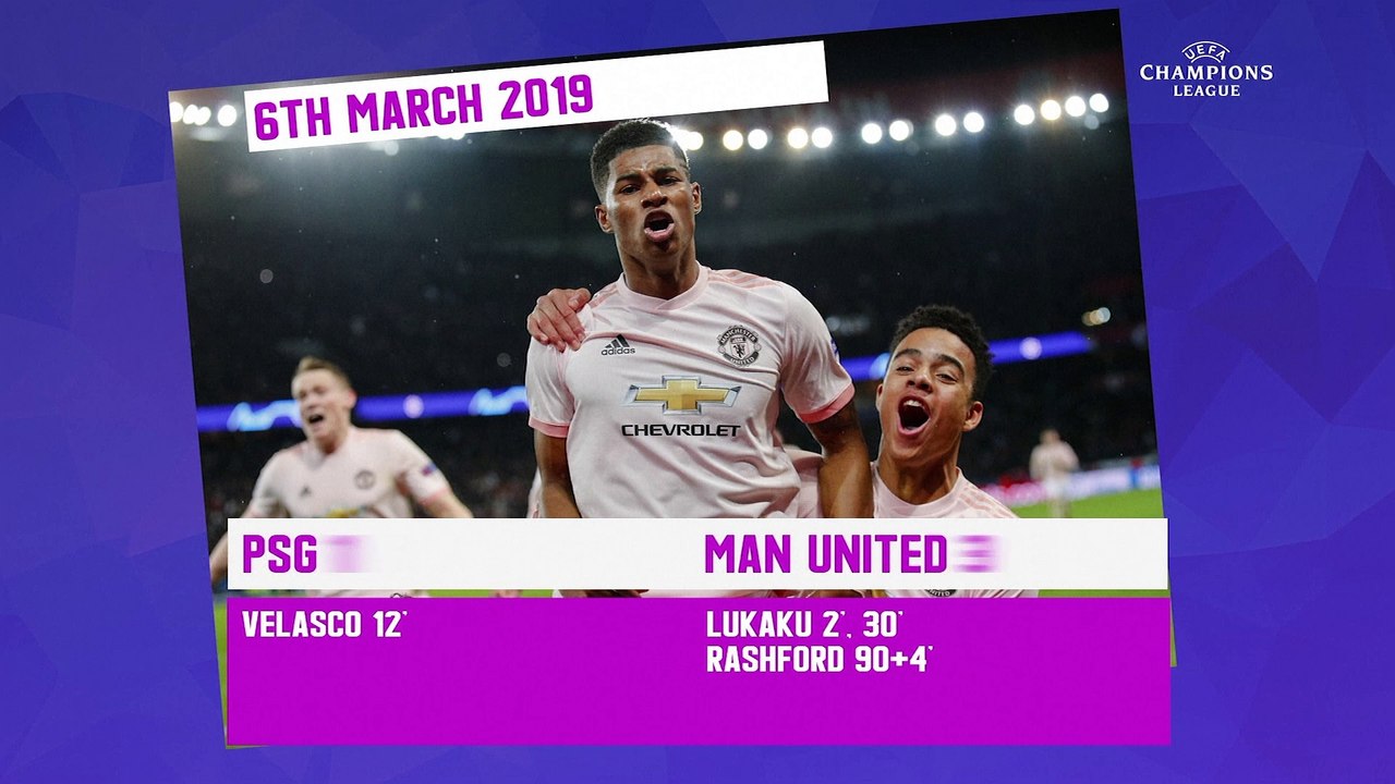 Data Preview: Paris Saint-Germain v Manchester United