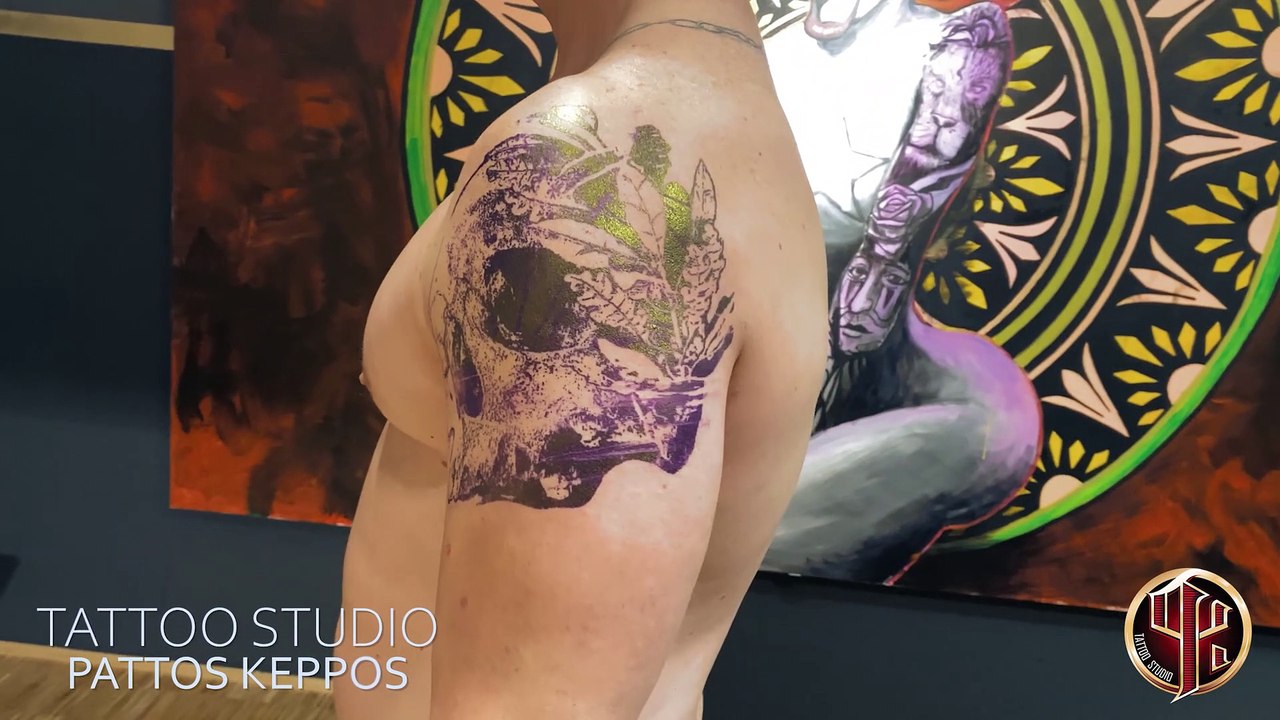 Tattoo Studio Pattos Keppos - Skull tattoo
