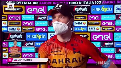 Tour d'Italie 2020 - Jan Tratnik : "I really wanted to do something today because it was my last chance"
