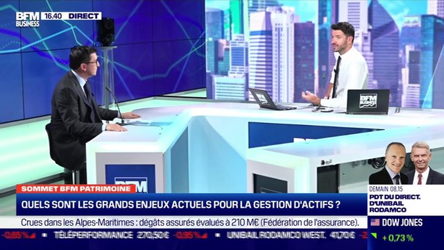 Sommet BFM Patrimoine : quels sont les grands enjeux actuels pour la gestion d'actifs ? - 20/10