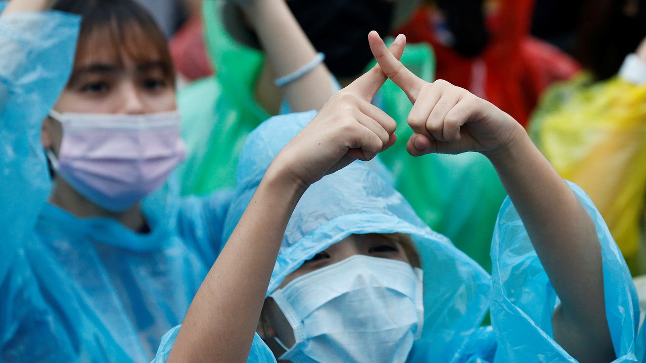 How demonstrators in Thailand marshall anti-government protests with hand signs