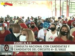 Candidato Carlos Mogollón: Habitantes del Circuito 4 - El Valle son héroes y heroínas
