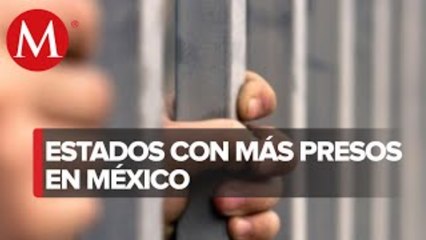 Cinco estados concentran el 45 por ciento de ingresos a cárceles: Inegi