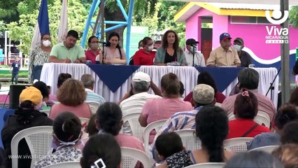 Familias del Distrito I de Managua participan en primer cabildo municipal