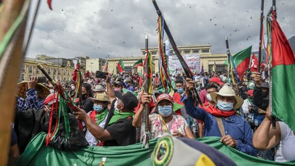 Minga Indígena espera definir una nueva movilización en Bogotá