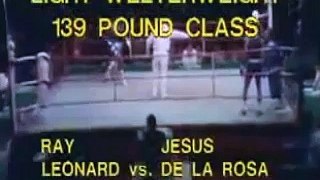 Sugar Ray Leonard vs Jesus De La Rosa ( Amateur Fight 1975 )