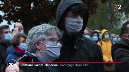 Enseignant décapité : des milliers de personnes rassemblées pour rendre hommage à Samuel Paty