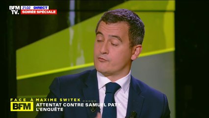 Gérald Darmanin: "Sans doute que l'assassin de vendredi est le premier d'une nouvelle série"