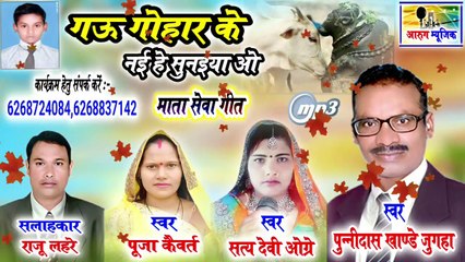गऊ गोहार के नई हे सुनइया ओ / gau gohar ke nai he / punni das khande / jas geet 2020 / aarug music / new song 2020