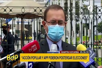 Acción Popular y APP niegan pedido para postergar elecciones y piden se revele nombres