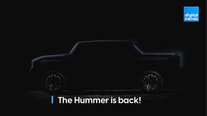 Get ready for the Hummer EV!