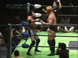 Yoshinari Ogawa (c) vs. Yoshihiro Takayama (NOAH Navigation Over The Date Line 2002 - Day 9 - GHC Heavyweight Championship)