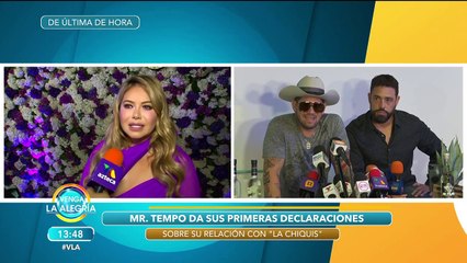 DE ÚLTIMA HORA. ¡Mr. Tempo aclara en rueda de prensa qué pasó con Chiquis Rivera! | Venga La Alegría