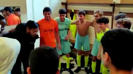 Joie légitime pour nos U17... 1er succès !