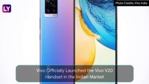 Vivo V20 with Snapdragon 720G SoC Launched in India at Rs 24,990; Check Price, Features & Other Details