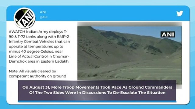 Indian Army Deploys T90 & T72 Tanks, BMP-2 Infantry Combat Vehicles Which Can Operate At -40°C Amid Faceoff With China