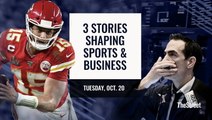 Three Stories Shaping Sports and Business - October 20th