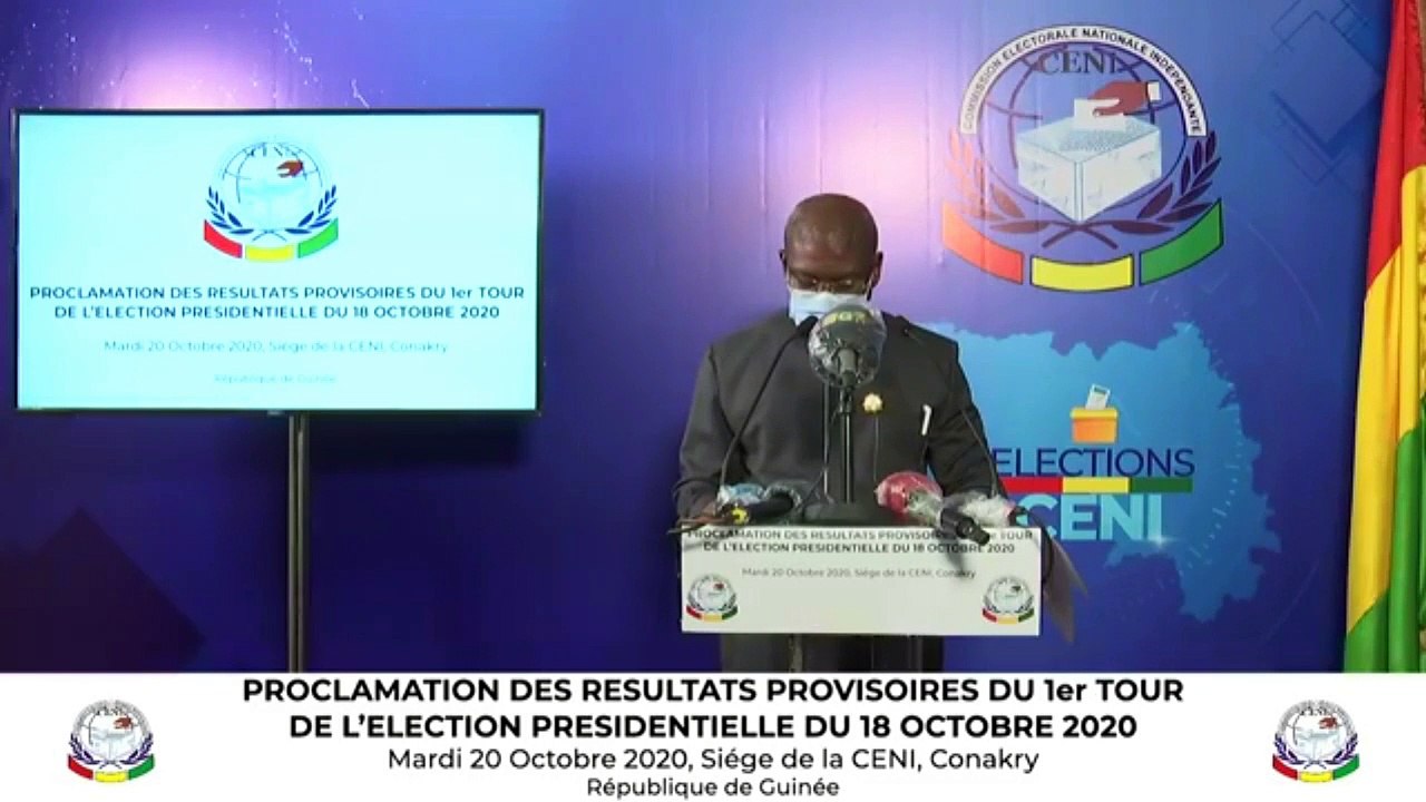 [Présidentielle 2020] Proclamation des résultats provisoires...