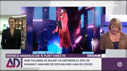 Mónica Naranjo - Entrevista Apunt directe -16.10.2020