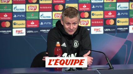 Solskjaer : «Nous méritons la victoire» - Foot - C1 - MU