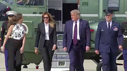 'Tosse persistente' impede presença de Melania