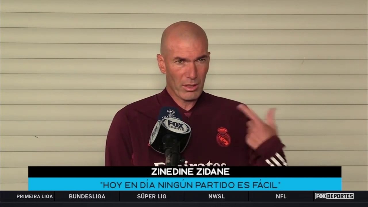 Zidane habló antes del debut en Champions League: FOX Sports Radio