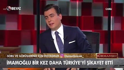 Osman Gökçek; 'Türkiye'de demokrasi yoksa sen nasıl seçildin İmamoğlu?'